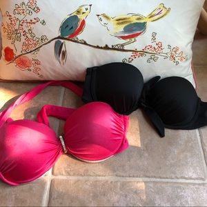 Victoria Secret 3 bikini tops size size 32 A & B